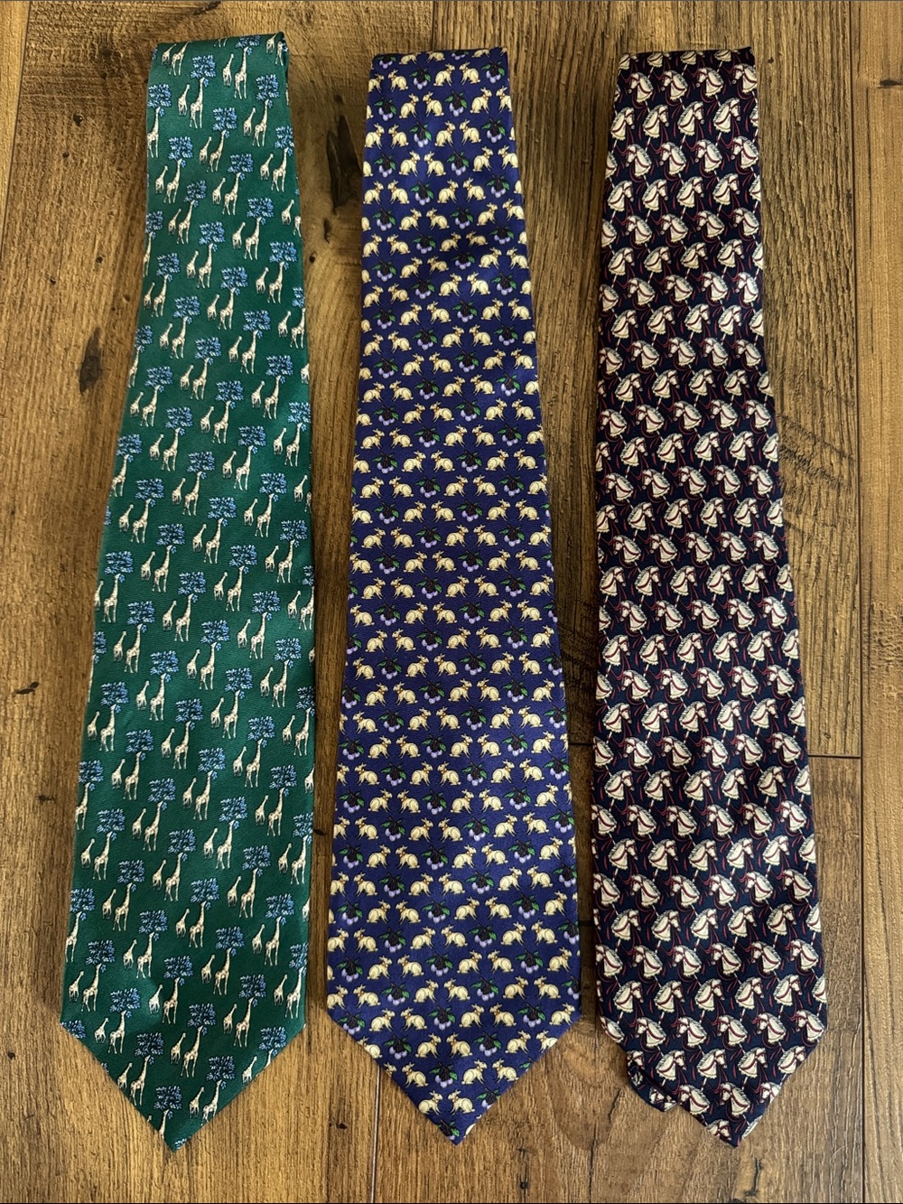 Bundle of Jos. A Bank men’s ties, animal prints